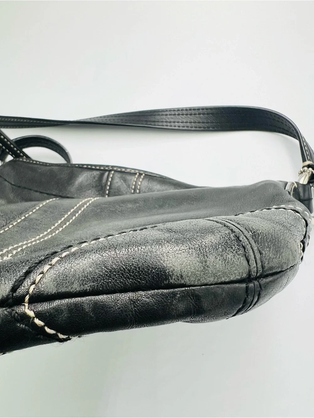 Vintage Coach Soho Small Leather Crossbody Bag